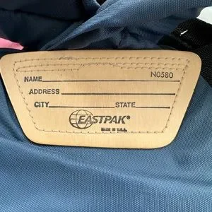Vintage 90s Eastpak Rucksack Convertible Backpack Rare Navy Blue Black. Eastpak 90s backpack - Gem main image 4